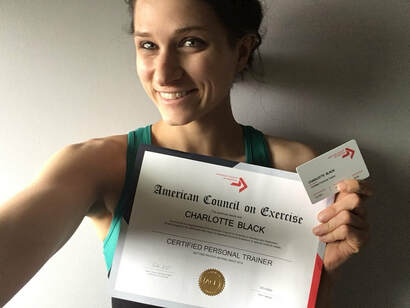 Charlotte Black American Counsel on Exercise Certified Personal Trainer