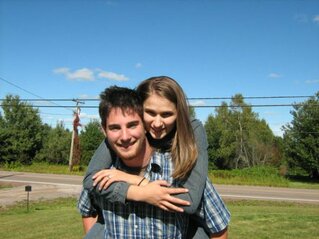 New Brunswick September 2007.  Mitch and I